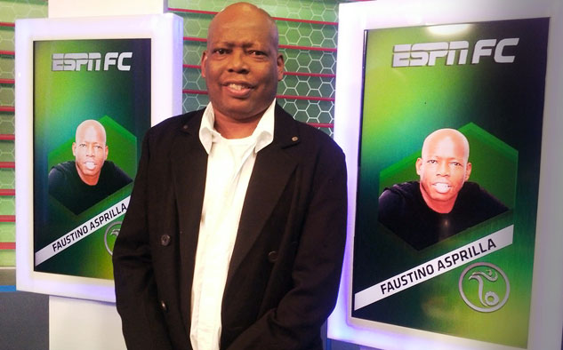 ESPN Faustino AsprillaFaustino Asprilla, ex futbolista internacional, se suma a la mesa de ESPN Fútbol Club (FC).