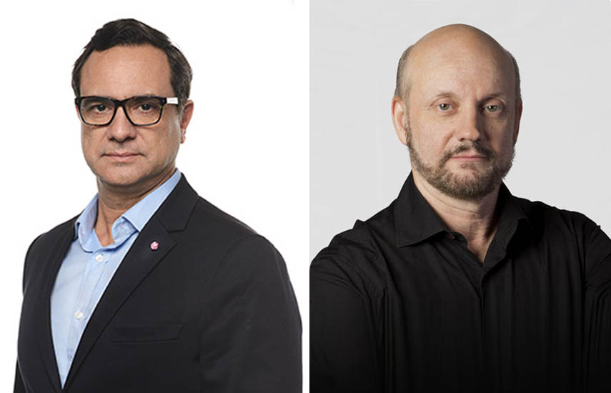 Federico Cuervo, vicepresidente sénior responsable de Viacom International Studios y Juan José Campanella, director y productor argentino.