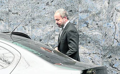Perfil David Martínez, en una foto de hace semanas, captado por un fotógrafo del Diario Perfil