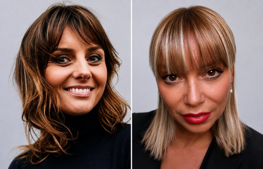 Malgorzata Gudel y Charo Penedo