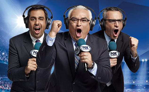 La cobertura de FOX Sports México fue llevada por Diego Balado, Luis Omar Tapia y Eduardo Biscayart