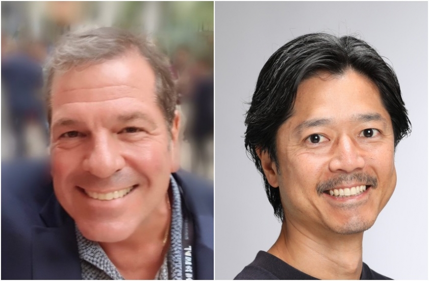 Tim Crescenti y Tomoaki Hashizume