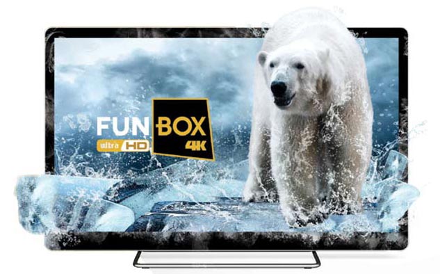 SPI International trasmite el primer canal mundial de entretenimiento Funbox 4K/UHD