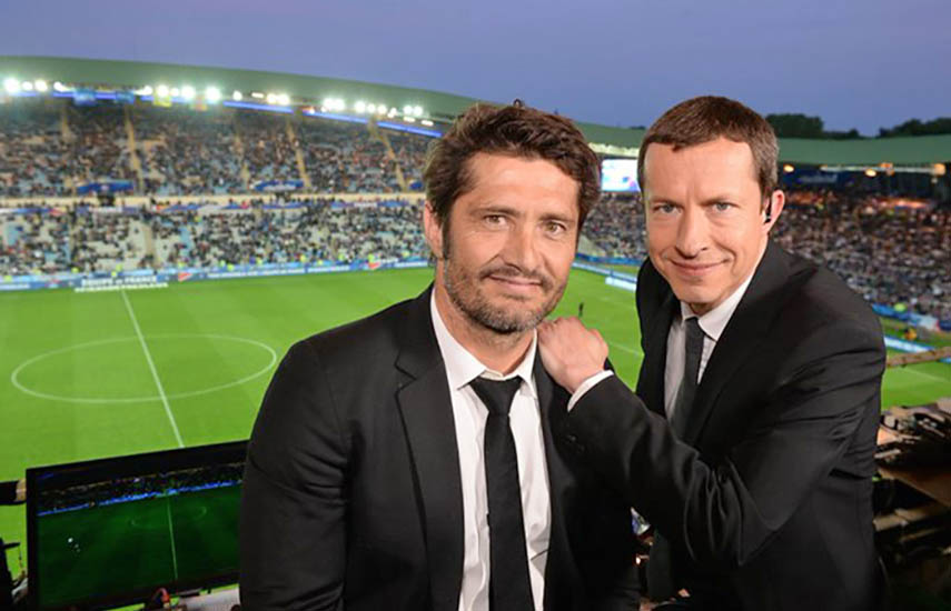 En el rubro talento de periodistas referentes ya están confirmados Bixente Lizarazu y Grégoire Margotton comentando los partidos de la Ligue 1 el domingo por la noche. 