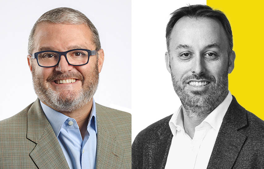 Javier Figueras, vicepresidente corporativo de Relaciones con Afiliados para HBO Latin America y Sean Summers, CMO de Mercado Libre.