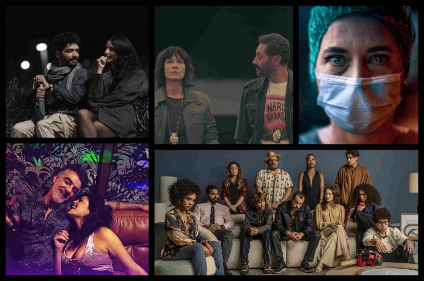 Entre paredes, Favàritx, Sutura (arriba), Es amor? e Intolerantes, las series de la sección Capítulo Uno.