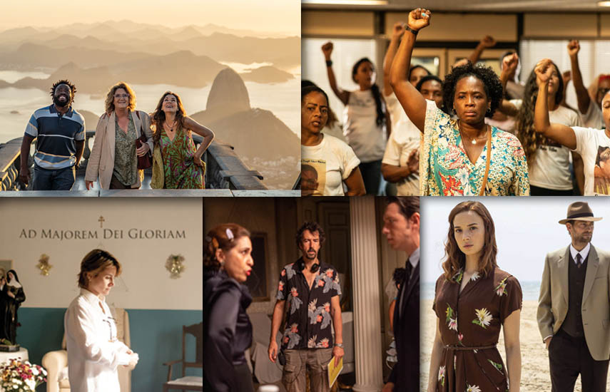 How to be a Carioca, Amar es para valientes (arriba); João Sem Deus, Galgos y Operación Barrio, estrenan en la sección Iberscreenings.