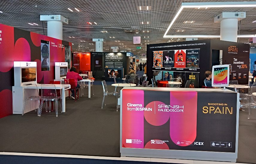 El pabellón de 'Cinema from Spain' concentra 52 empresas del país