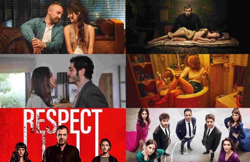 Like There is No Tomorrow, Hamlet (arriba), Interrupted, Naked, Respect y Dream and Realities, seis miniseries de la oferta de producciones de corta duración del grupo de Estambul.
