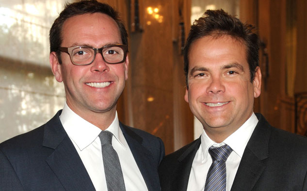 urbynloft James y Lachlan Murdoch