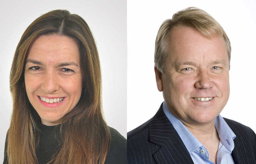 Kate Llewellyn-Jones, nueva CEO de la división de Distribución Internacional. Michael Murphy, gerente general de Beyond Distribution. permanecerá con Beyond Group en un puesto de director ejecutivo.