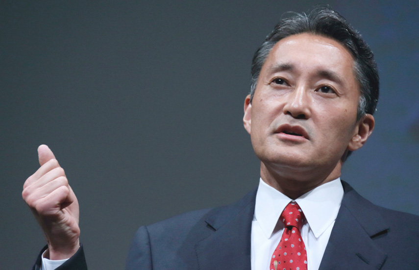 Kazuo Hirai CEO de Sony Corp