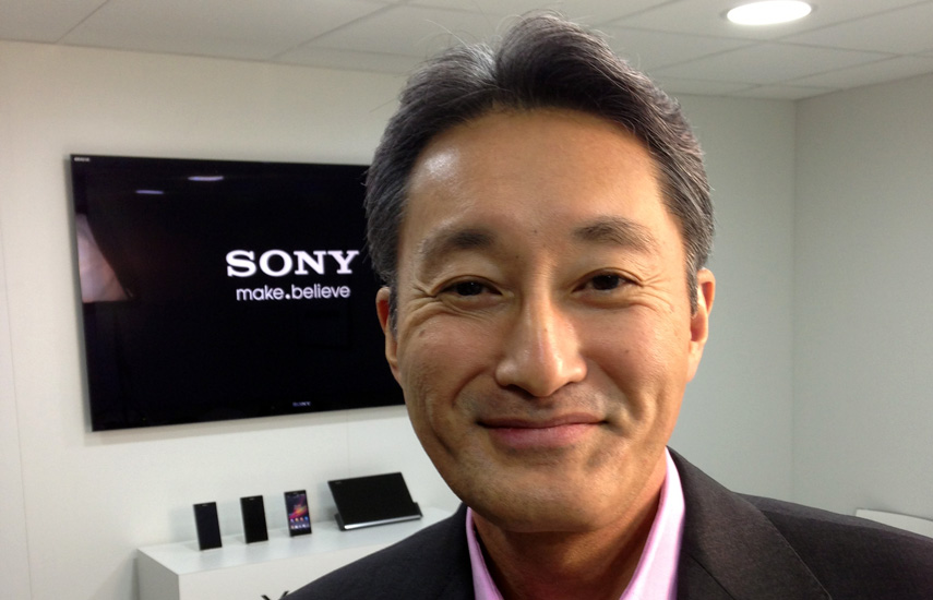  Kazuo Hirai, presidente y CEO de Sony Corporation.