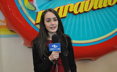 Gabriela Ancona, primera actriz del seriado.