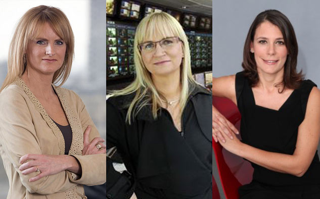 Kasia Kieli, Dee Forbes y Marinella Soldi, asumen responsabilidades clave para el grupo estadounidense.