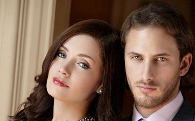 Lisette Morelos y Sebastián Zurita, la pareja central.