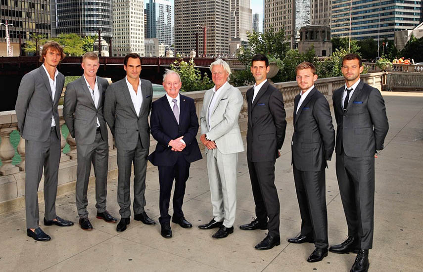 Europa, defensor del título, tendrá en su formación a Roger Federer, Novak Djokovic, Alexander Zverev, Grigor Dimitrov, David Goffin y Kyle Edmund, con Björn Borg como capitán.