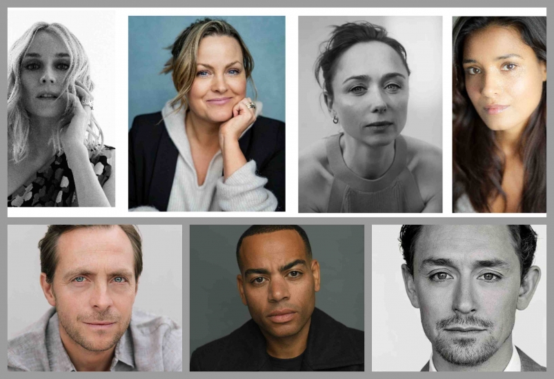 Diane Kruger, Jo Joyner, Emily Taaffe y Shelley Conn, las protagonistas que encarnan a las cuatro amigas de la historia. Stephen Campbell Moore, Ben Bailey Smith y JJ Feild, a cargo de los roles masculinos principales.