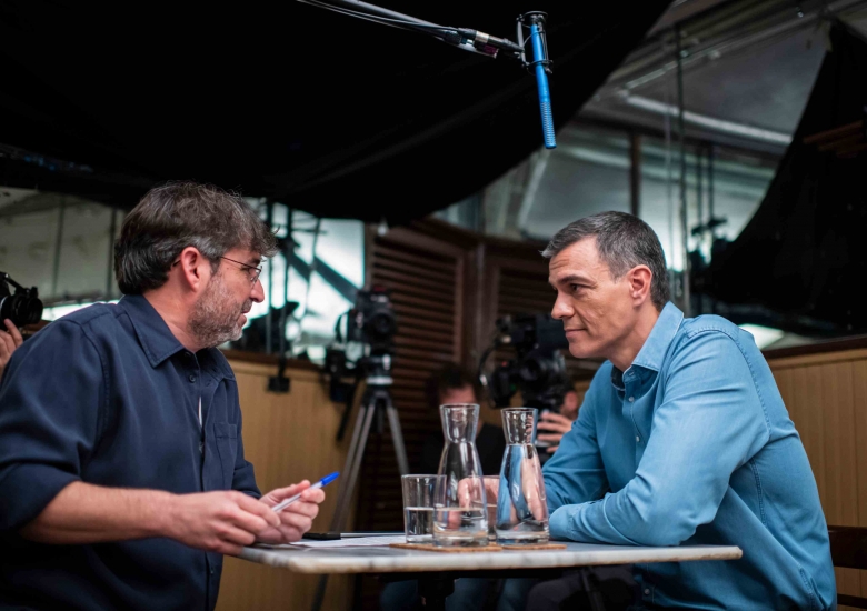 El domingo 25 de junio, en el programa Lo de Évole, el actual presidente español, Pedro Sánchez, charlará con Jordi Évole sobre la campaña.