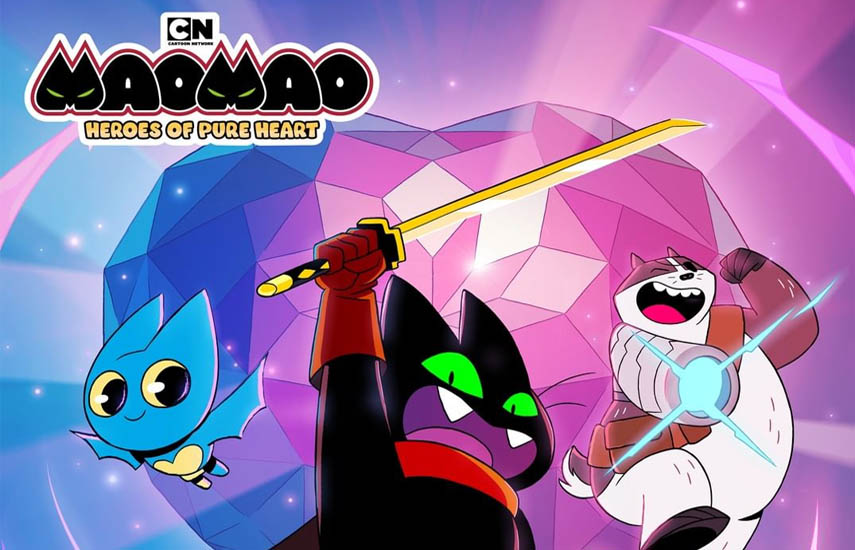 En agosto los fans podrán conocer un adelanto de dos nuevos shows originales de Cartoon Network: Mao Mao: Héroes de puro corazón y The Fungies.