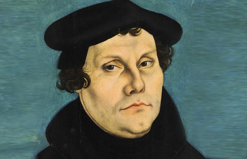 Martin Lutero (1528) por Lucas Cranach 