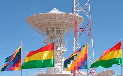 La operación del TKSat-1 se controlará desde las 2 estaciones terrenas en el país: en Amachura y en La Guardia.  