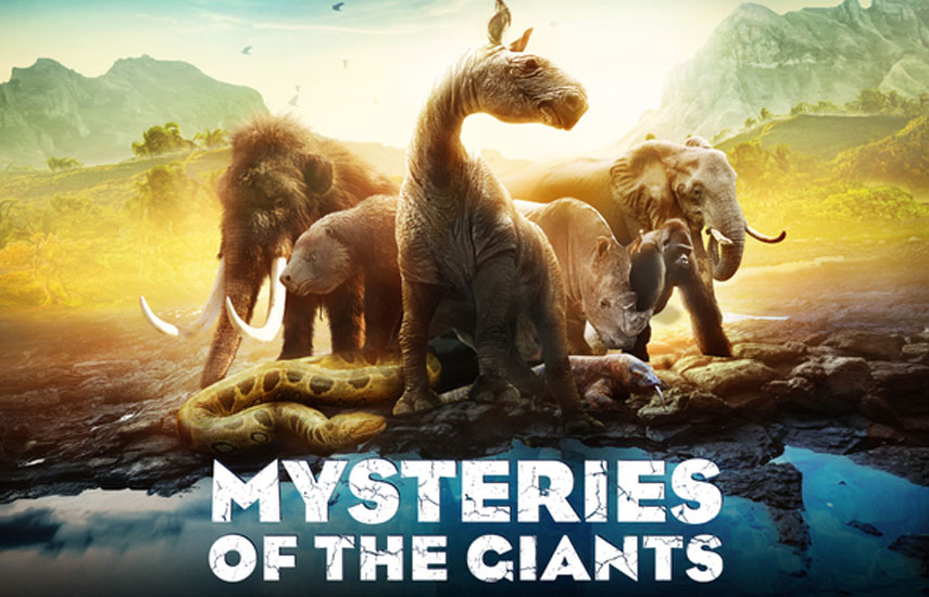 ‘Mysteries of the giants’ (6x52') fue presentado en la última conferencia 4K de MIPCOM a una audiencia de especialistas, promoviendo sus ambiciones Ultra HD.
