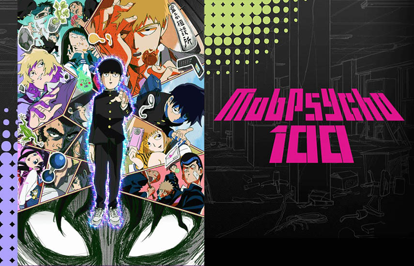 “Mob Psycho 100” estará disponible en español y portugués.