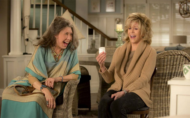Lily Tomlin y Jane Fonda en Grace and Frankie