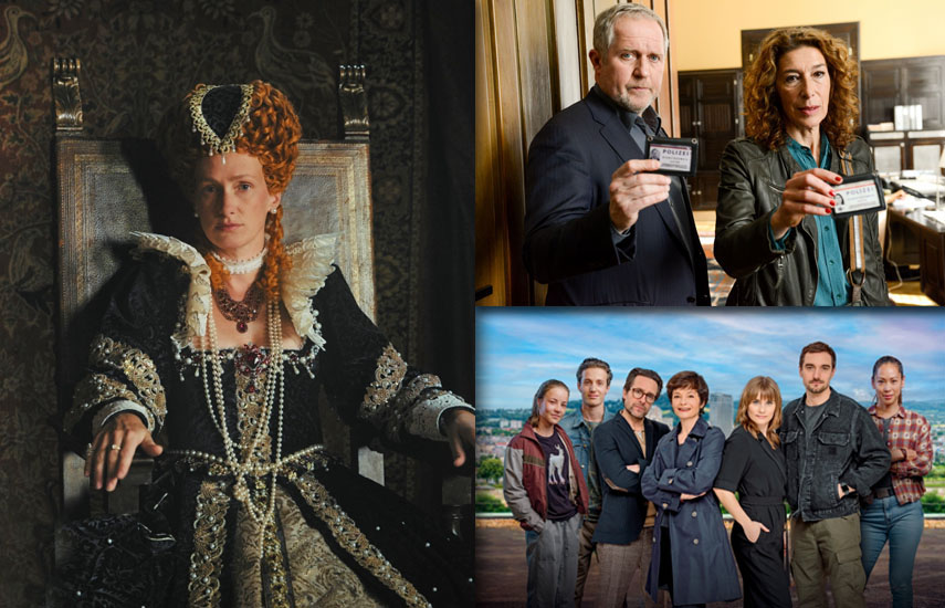 Age of Queens (izq.), Tatort y Soko Linz.