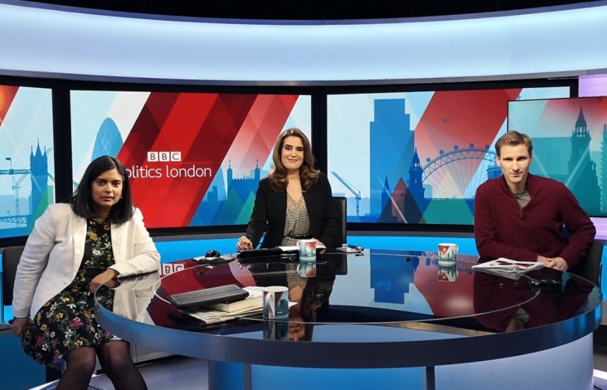 'Politics London' es uno de los programas populares de la BBC producido por Juniper