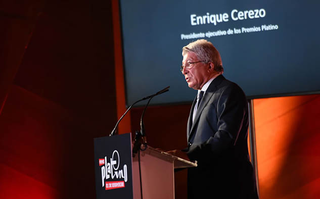 Enrique Cerezo, presidente ejecutivo de los Premios Platino.