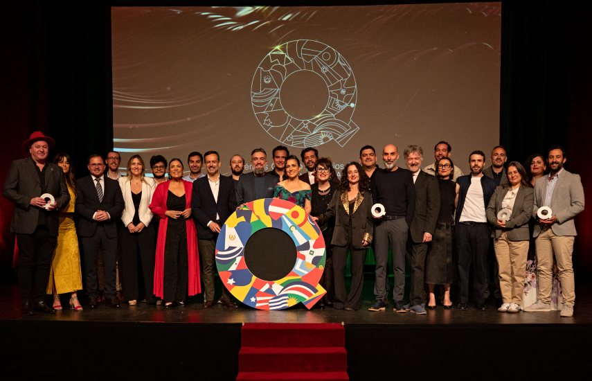 Foto de familia en Tenerife de los ganadores de la octava edición