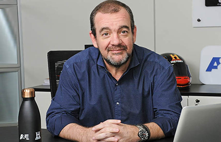 Raul Costa Jr., gerente general del grupo A+E Networks en Brasil: “La marca History está experimentando un momento especial de crecimiento en el desempeño de la televisión y las redes sociales".