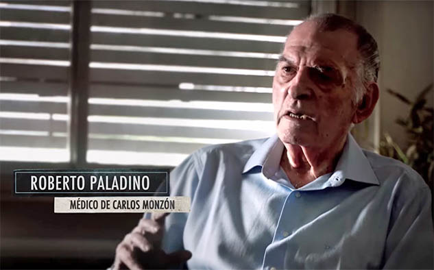 Roberto Paladino, su médico personal.