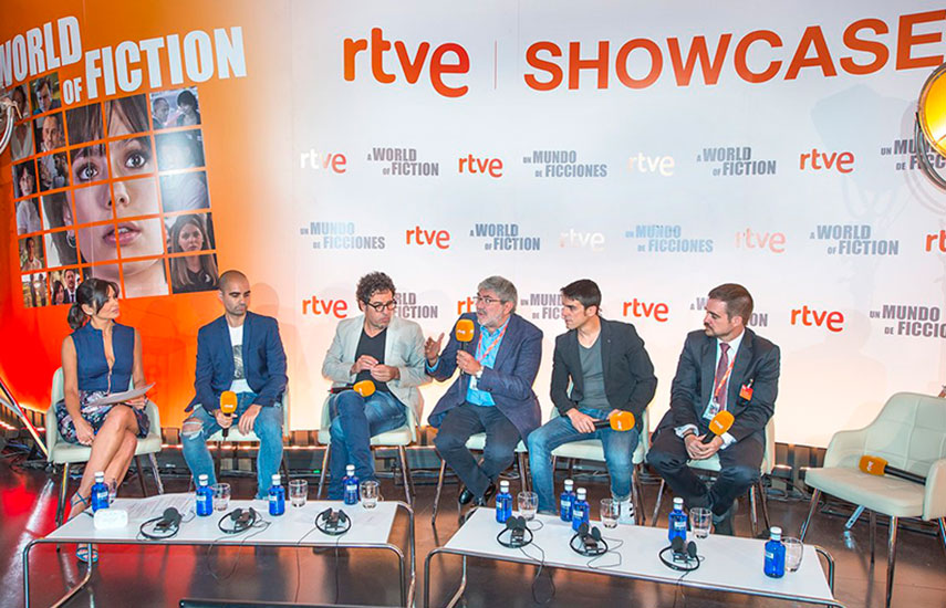 El showcase ha sido organizado por RTVE con la implicación directa de la dirección comercial de RTVE y la dirección de ficción y cine de TVE. (Foto: RTVE Comunicación)