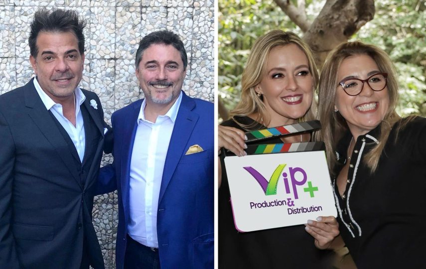 César Sabroso y Eddy Ruiz por parte de Lifetime, y Roxana y Rosalind Rotundo, por VIP 2000 TV, anunciaron la alianza para crear la primera serie vertical de esta alianza.
