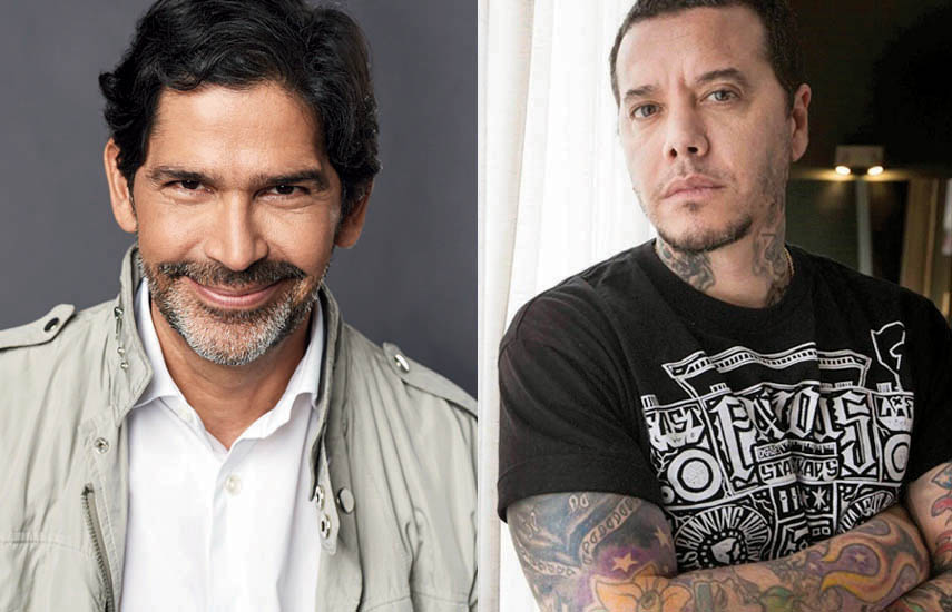 Marcos Santana, presidente de Telemundo Global Studios, y Sebastián Ortega, fundador de Underground Producciones,