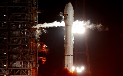 El cohete Long March 3B fue el elegido para poner en el espacio el primer satélite del país sudamericano.