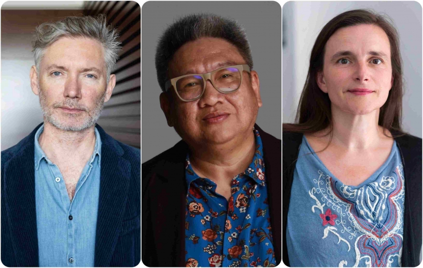 Los tres directores reconocidos: Kevin Macdonald, Erik Matti y Barbara Albert