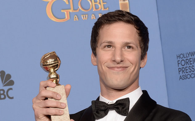 Andy Samberg, protagonista de la serie, ganador del Golden Globe por Mejor Actor de Comedia.