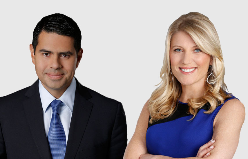 César Conde, chairman de NBCUniversal International, y Laura Molen, VP ejecutiva de Lifestyle y Ventas de Publicidad Hispana