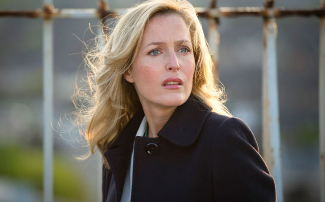 Gillian Anderson, protagonista de The Fall, la serie estelar de Artists Studio.