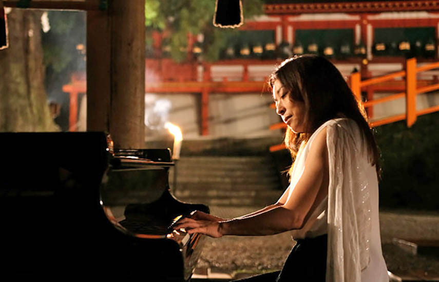 The Shape of Sound: A piano Paints the seasons of Nara.