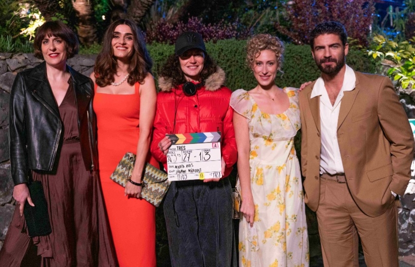 Aixa Villagrán, Olivia Molina, María Ruiz, Teresa Riott y Maxi Iglesias.