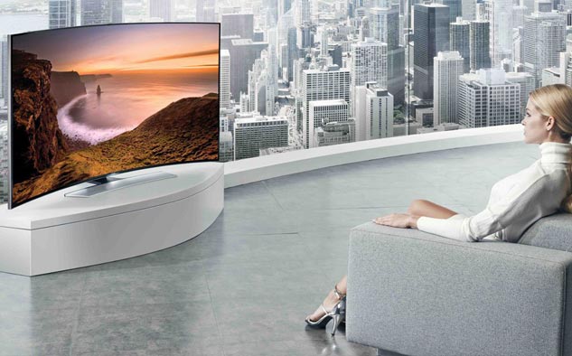 Samsung HU9000 Ultra HDTV, modelo 2014.