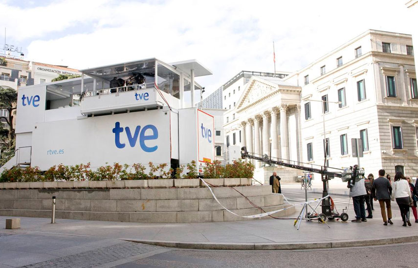 TVE en cobertura para las elecciones 2016 en España