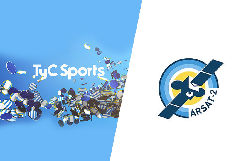 TyC Sports utilizará los servicios de Arsat-2 en sus transmisiones deportivas durante un año.
