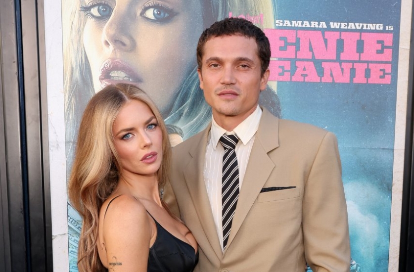 Samara Weaving, la gran protagonista. Karl Glusman interpreta al novio nada fiable