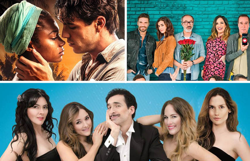 l Palmeras en la nieve, con Mario Casas y Adriana Ugarte (España), Locos de Amor 2 (Perú) y Todas mías (México), menú para el día de San Valentín.